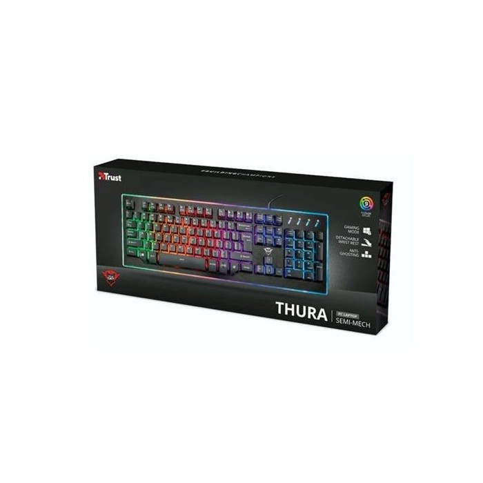 Teclado Trust GXT 860 Thura semi-mecánico (21843)