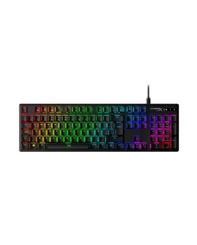 Teclado mecánico HyperX Alloy Origins RGB -Switch Red Español (HX-KB6RDX-LA)