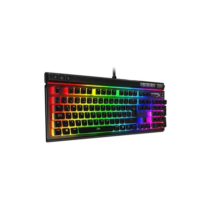 Teclado mecánico HyperX Alloy Elite 2 RGB Switch HyperX Red Lineal Español (HKBE2X-1X-LA/G)