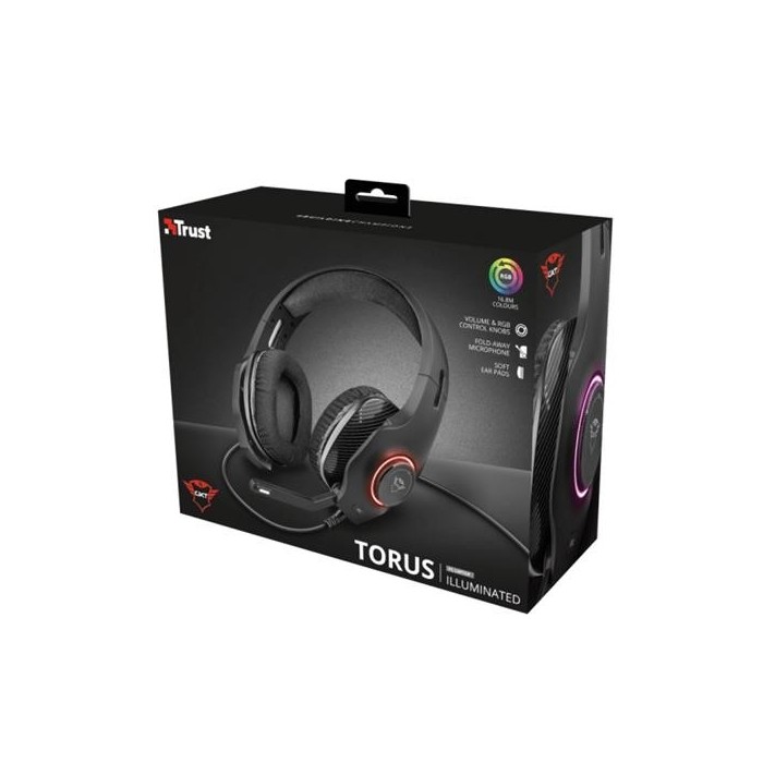 Audífono gamer Trust GXT 455 Torus - Pc, Laptop (23138)