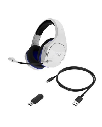 Audifono gamer Hyperx Cloud Stinger Core Blanco Wireless PS5, Ps4, PC (HHSS1C-KB-WT/G)