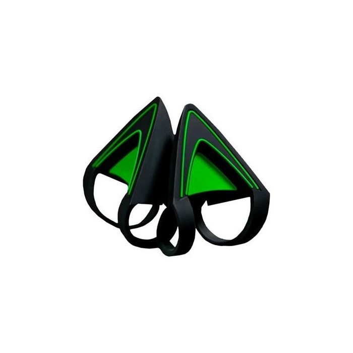 Orejas Kitty Razer Para audífonos Razer Kraken / Black Green (RC21-01140200-W3M1)