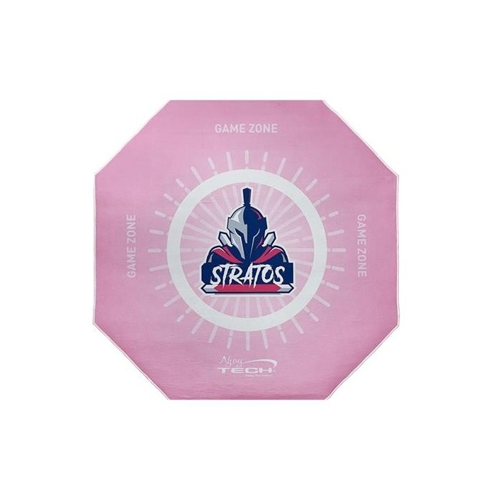 Alfombra gamer Njoytech para sillas Stratos Rosada (NJ-PROPINK4)
