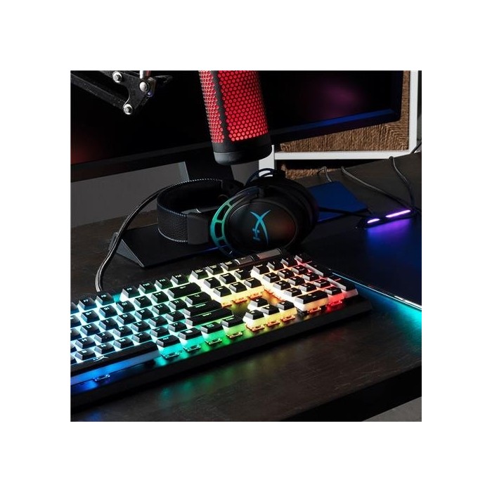 Teclado mecánico HyperX Alloy Elite 2 RGB Switch HyperX Red Lineal Español (HKBE2X-1X-LA/G)