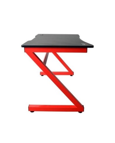 Escritorio gamer Njoytech estructura tipo Z Negro/Rojo - 115x68x75 cm (NJ-GD24DSK)
