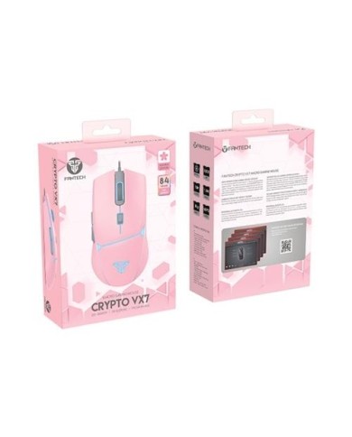 Mouse gamer Fantech Crypto VX7 8.000 DPI Sakura Edition (VX7-SKE)