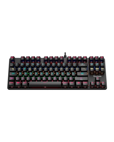 Teclado Mecanico Tenkeyless ViewSonic KU520 80% Negro Español