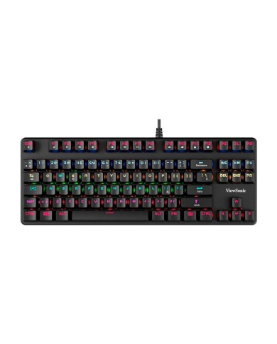 Teclado Mecanico Tenkeyless ViewSonic KU520 80% Negro Español