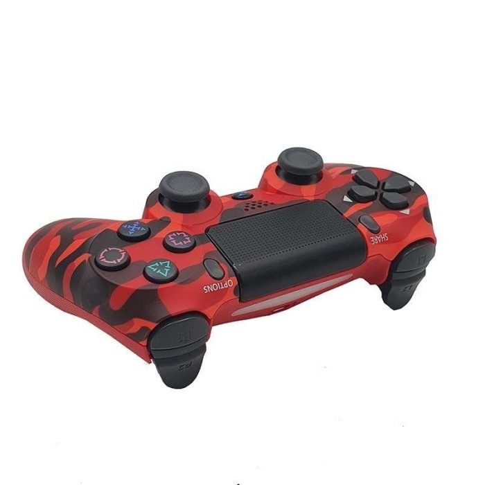 Joystick Njoytech PS4 BT Rojo Camuflaje