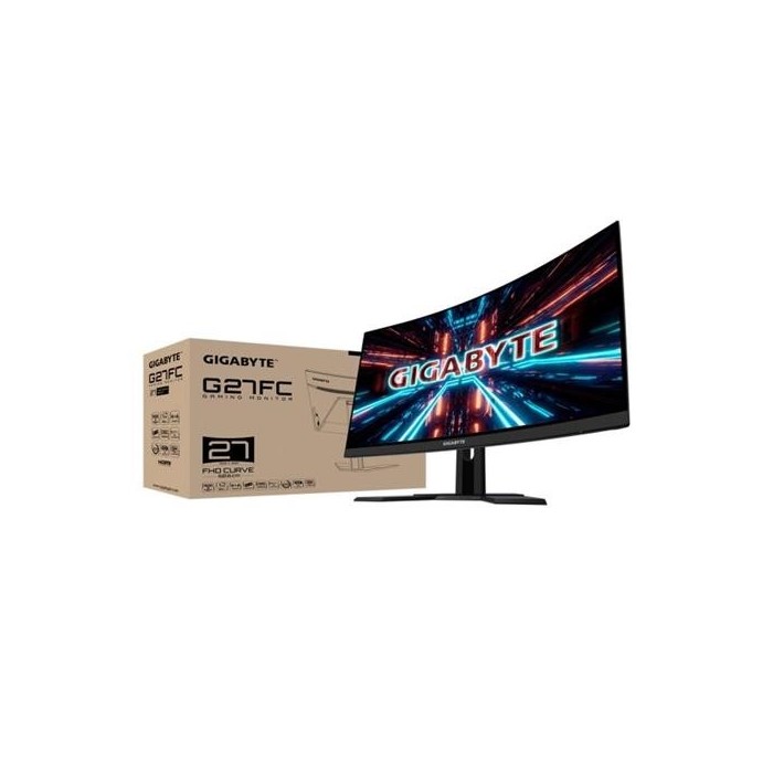 Monitor Gamer Gigabyte G27FC-SA 27'' Curvo - 165Hz 1ms FHD 1920x1080 (G27FC-SA)