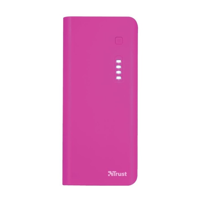 Cargador portatil Trust Urban Primo 10.000mAh Fucsia