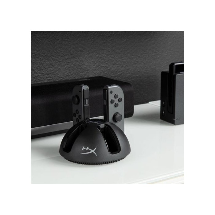 Cargador HyperX ChargePlay Quad Nintendo Switch 4 puertos de carga Joy-Con (HX-CPQD-U)