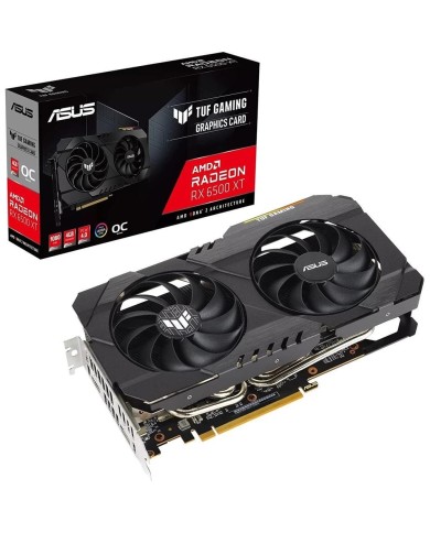 Tarjeta de Video ASUS TUF Gaming Radeon RX 6500 XT OC edition de 4GB GDDR6