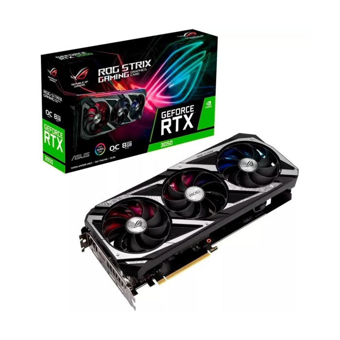 Tarjeta de Video ASUS Rog Strix RTX 3050 8GB GDDR6