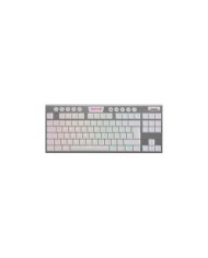 Teclado Mecánico inalámbrico Redragon Horus K621 TKL RGB, Switch Red, Español, Negro