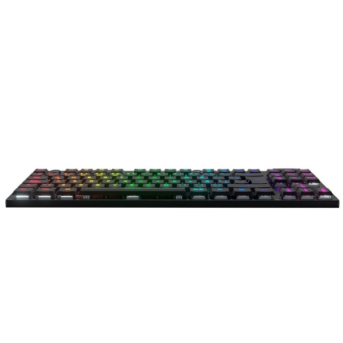 Teclado Mecánico inalámbrico Redragon Horus K621 TKL RGB, Switch Red, Español, Negro