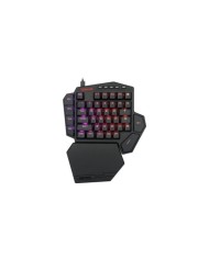 Teclado mecánico TKL Redragon Dark Avenged K568 Switch Rojo, Español, Negro