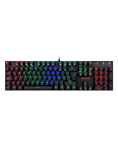 Teclado mecánico Mitra K551 Switch Red, Español, Negro