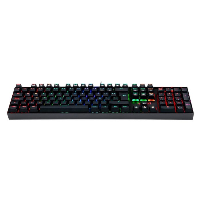 Teclado mecánico Mitra K551 Switch Red, Español, Negro