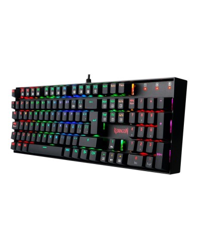 Teclado mecánico Mitra K551 Switch Red, Español, Negro