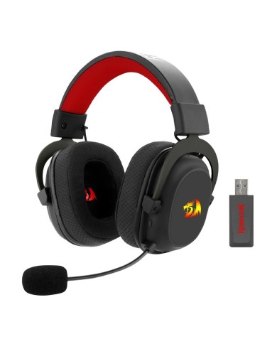 Audífonos Gamer Zeus X Wireless RGB Negro 7.1 Virtual Multiplataforma