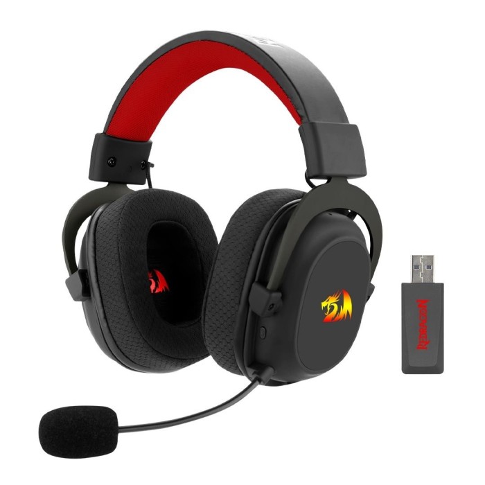 Audífonos Gamer Zeus X Wireless RGB Negro 7.1 Virtual Multiplataforma