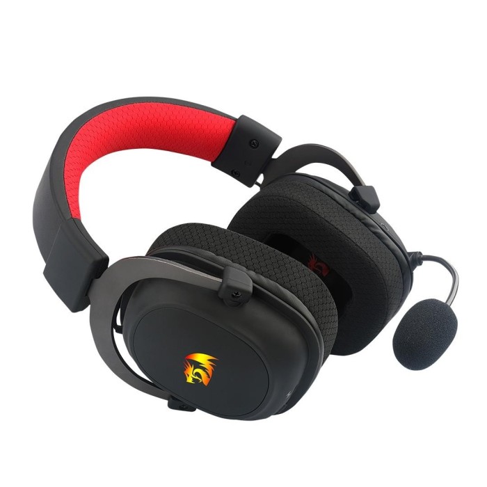 Audífonos Gamer Zeus X Wireless RGB Negro 7.1 Virtual Multiplataforma