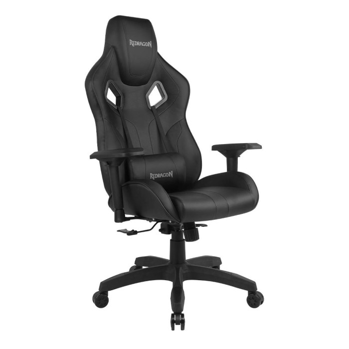 Silla Gamer Redragon Capricornus C502 Negra hasta 150 kg.