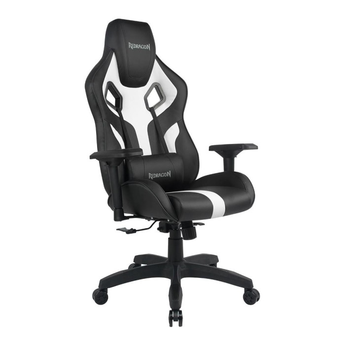 Silla Gamer Redragon Capricornus C502 Blanca hasta 150 kg.