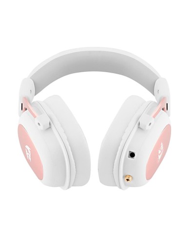 Audífonos gamer Redragon Zeus H510W 7.1 virtual Blanco