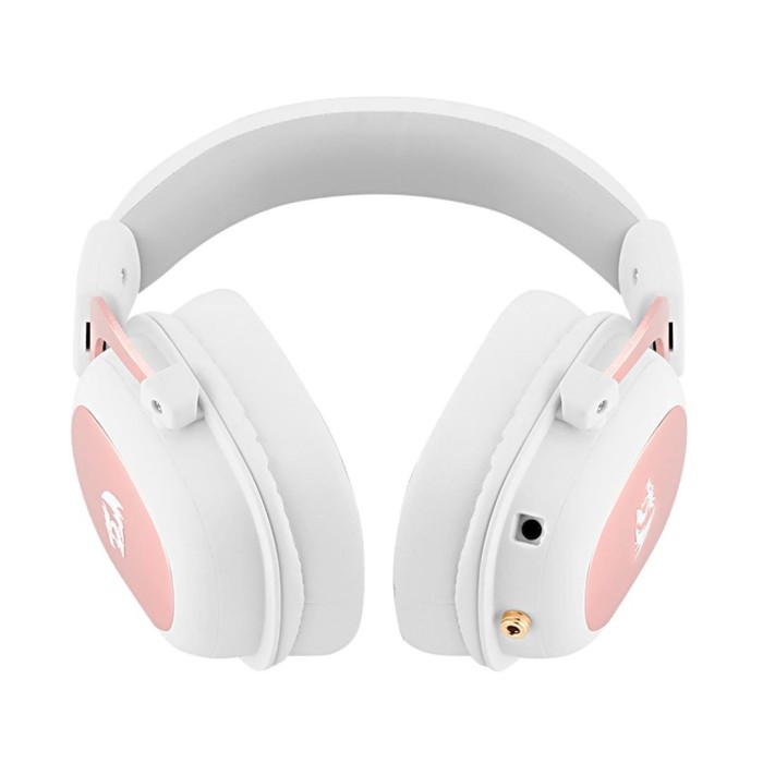 Audífonos gamer Redragon Zeus H510W 7.1 virtual Blanco