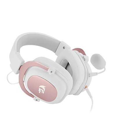 Audífonos gamer Redragon Zeus H510W 7.1 virtual Blanco
