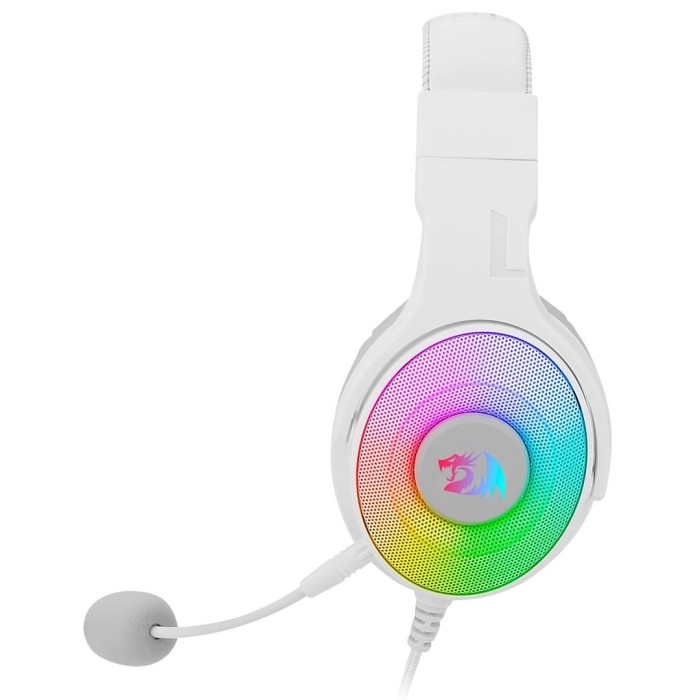 Audífonos gamer Redragon Pandora 7.1 virtual Blanco