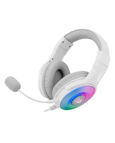 Audífonos gamer Redragon Pandora 7.1 virtual Blanco