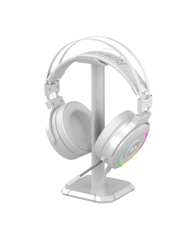 Audífonos Gamer Redragon Lamia2 H320 Blanco 7.1, RGB, Incluye Soporte
