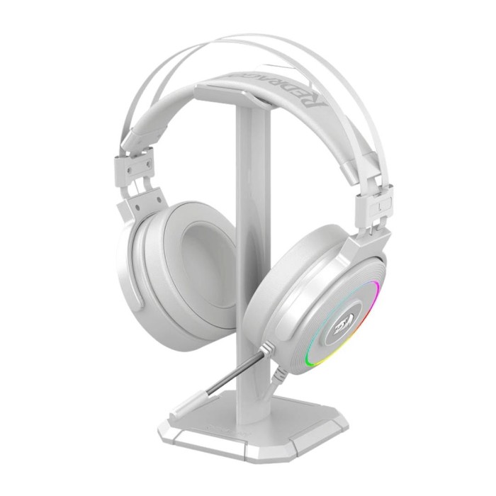 Audífonos Gamer Redragon Lamia2 H320 Blanco 7.1, RGB, Incluye Soporte