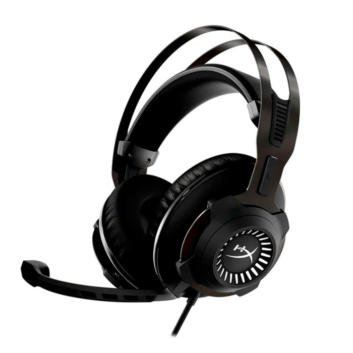 Audífonos gamer Hyperx Cloud Revolver 7.1 Virtual, Multiplataforma, USB, Negro