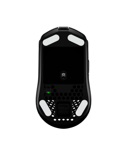 Mouser gamer inalámbrico Hyperx Pulsefire Haste ultraligero RGB. USB, Negro