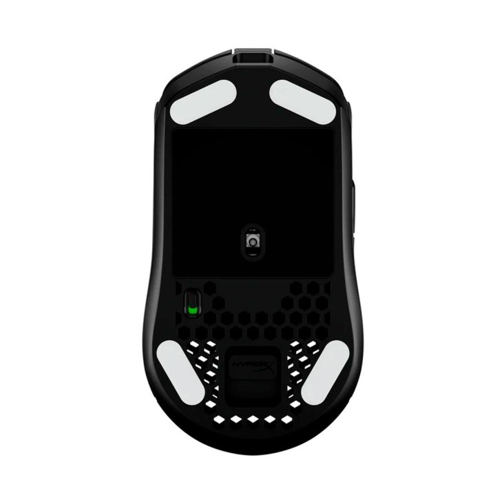 Mouser gamer inalámbrico Hyperx Pulsefire Haste ultraligero RGB. USB, Negro