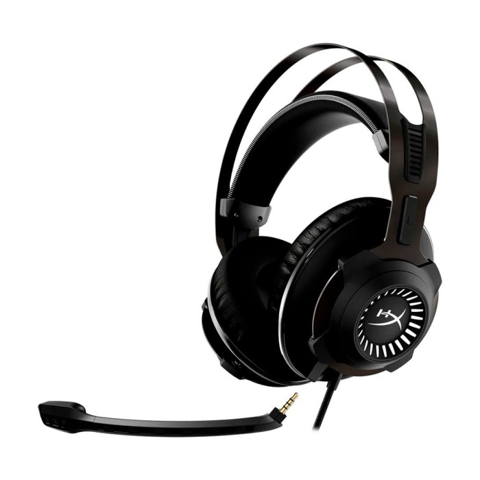 Audífonos gamer Hyperx Cloud Revolver 7.1 Virtual, Multiplataforma, USB, Negro