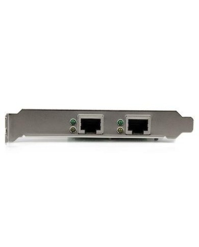 Adaptador Tarjeta de Red StarTech NIC PCI Express PCI-E de 2 Puertos Ethernet Gigabit RJ45