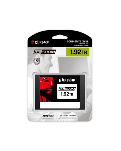 Disco Estado Sólido Kingston DC500R de 1920GB (SSD, SATA)