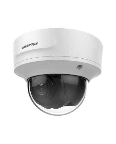 Cámara Domo IP Hikvision2MP IP66 IR 50mt VF 2.8-12mm WDR POE IK10 EXIR - lente motorizado (DS-2CD2721G0-IZS)