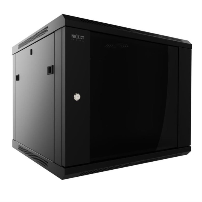Gabinete Mural Fijo NEXXT 6U 60x60cm 2 Ventiladores