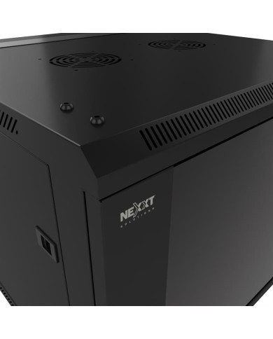 Gabinete Mural Fijo NEXXT 15U 60x45cm 1 Ventilador