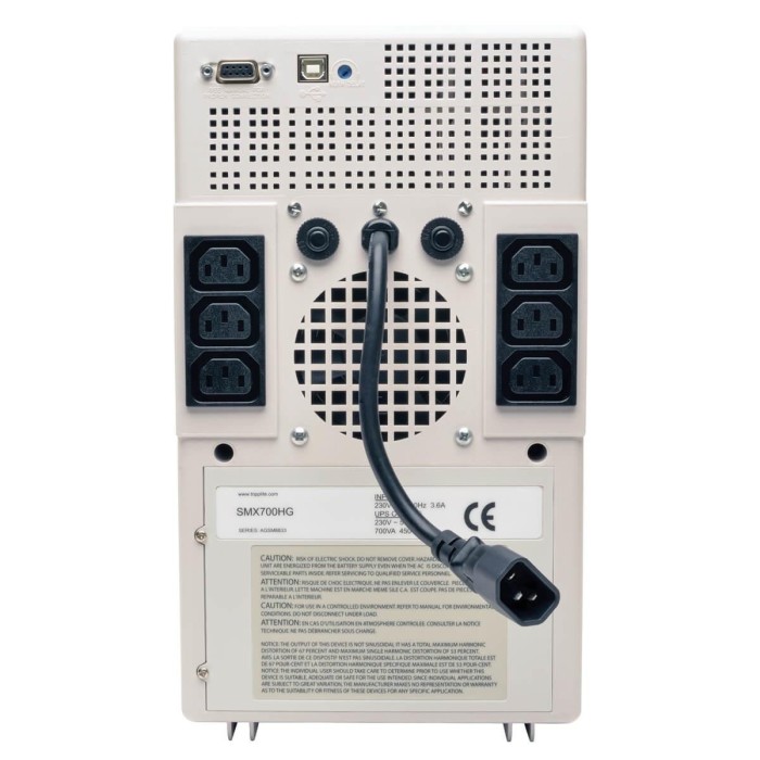 UPS Tripp Lite Interactiva (700VA/450W, 230V, C13 x6)