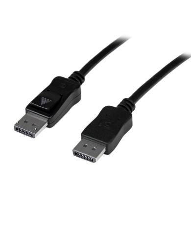 Cable de 15m de Extensión DisplayPort Activo 2x Macho DP Extensor Negro