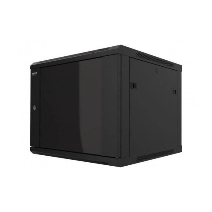 Gabinete Mural Fijo NEXXT 12U 60x60cm 2 Ventiladores (NPC-F12U66B)