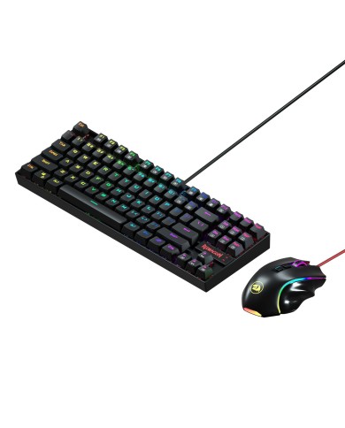 Teclado Mecánico Kumara K552 RGB + Mouse Griffin M607