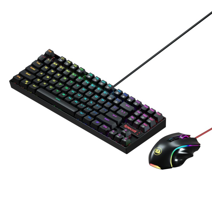 Teclado Mecánico Kumara K552 RGB + Mouse Griffin M607